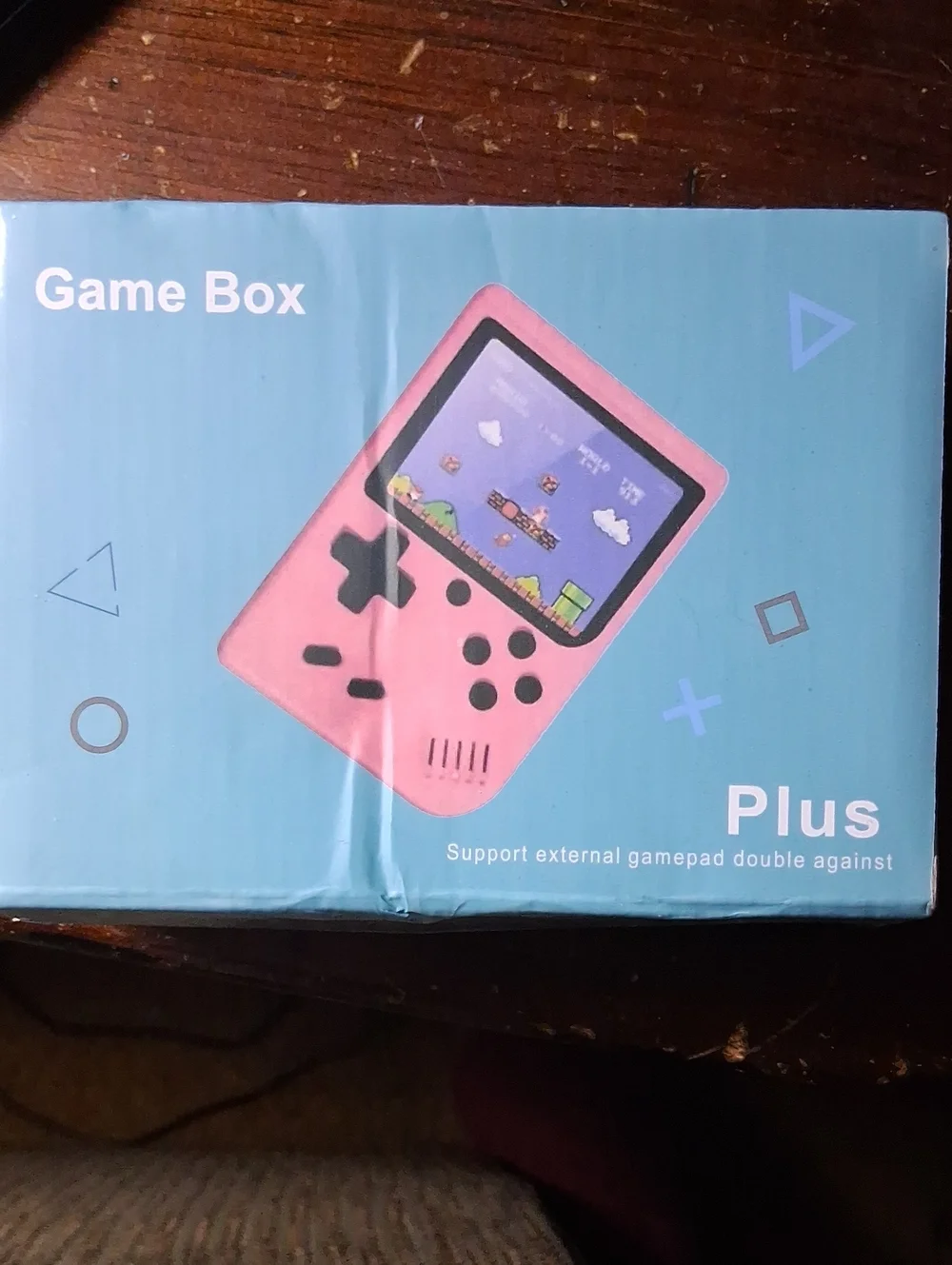 Pink Handheld Game Console Plus - Portable Retro Gaming